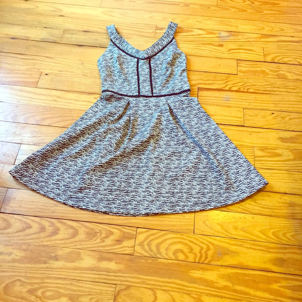 Black & white formal dress